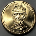 2010-P Presidential Dollar Abraham Lincoln — photo from another recent sale