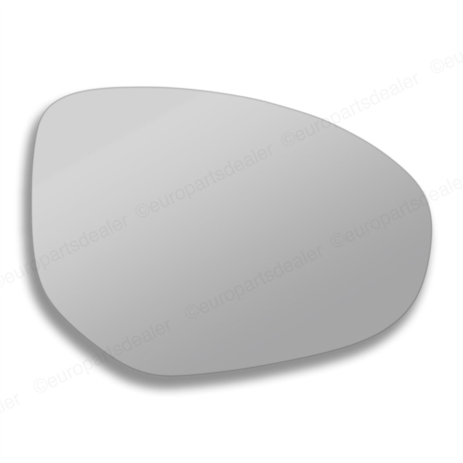 For Mazda 2 2007-2014 right hand side wing door mirror glass
