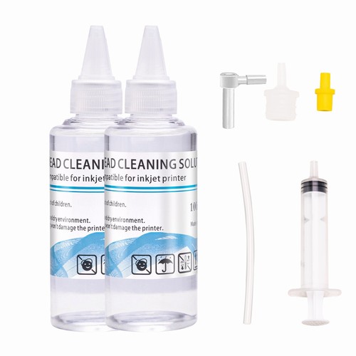 100ml Printhead Cleaning Kit For Inkjet Printers Canon/Brother/Epson/HP