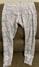 Ivory Ella Floral Leggings; S