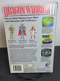 Dragon Warrior II 2 (Nintendo NES) w/Manual, Box, Secrets Guide