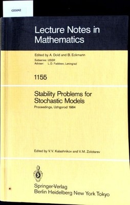 Stability Problems for Stochastic Models. Proceedings of the 8th International S