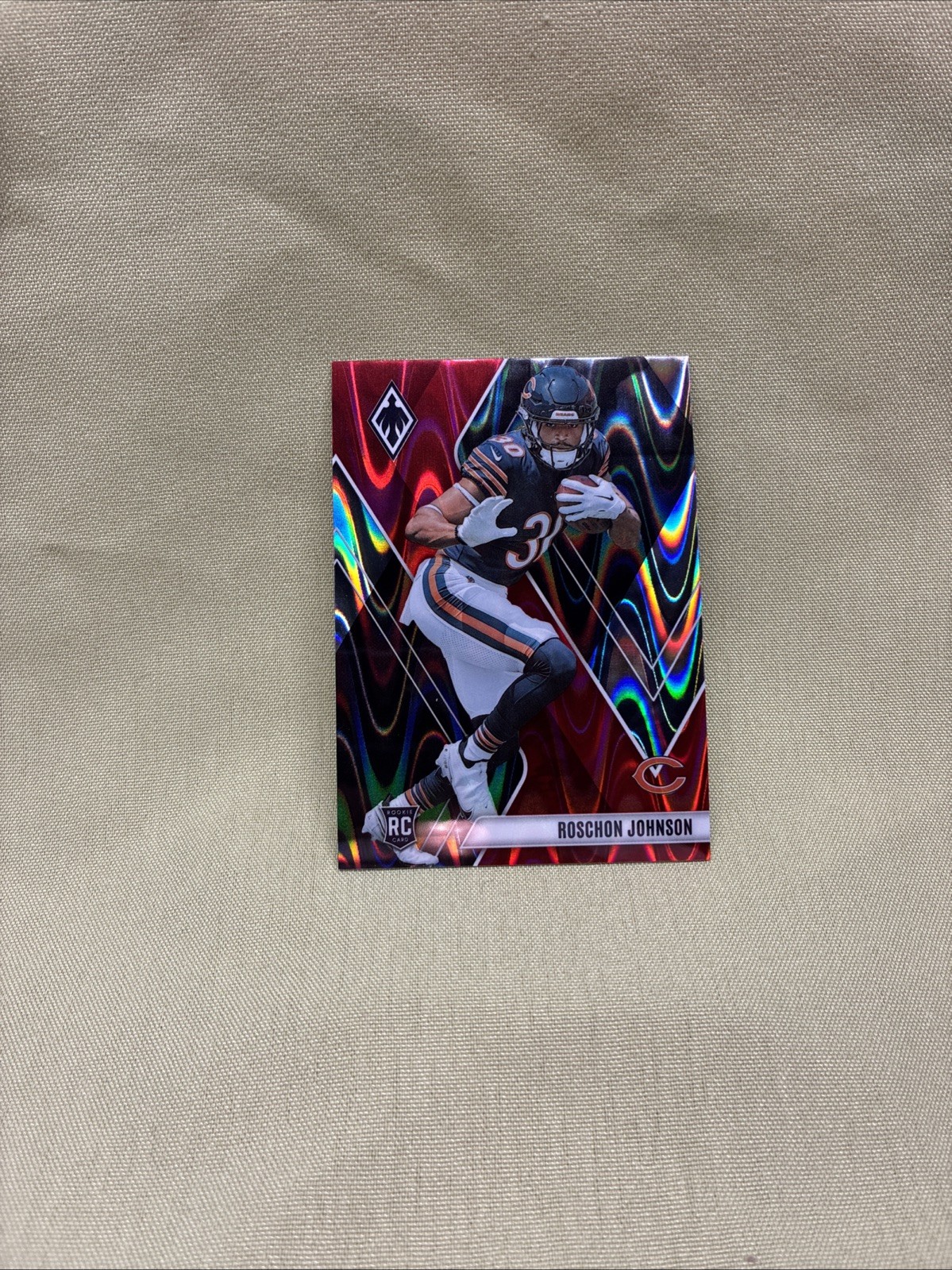 Roschon Johnson Rookie 2023 Phoenix #132 Red Seismic Variation Bears /199 🔥