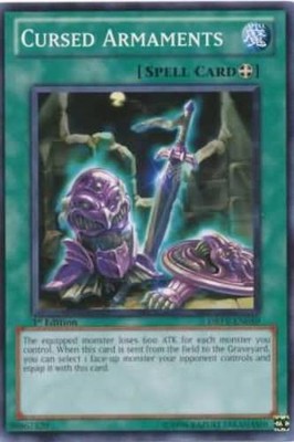 Cursed Armaments - DREV-EN059 - Common - Unlimited Edition - Moderately Played