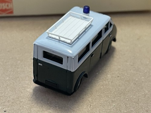 (C-209) Busch H0 1:87 DKW 3=6 polizia municipale Würzburg - Foto 4 di 7