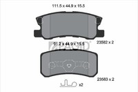 Bremsbelagsatz Scheibenbremse Pagid T1276N FüR Peugeot 4008 4007 Van Hdi AWC 16V