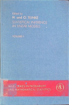 Statistical Inference in Linear Models: Statistical Methods of Model Building, v