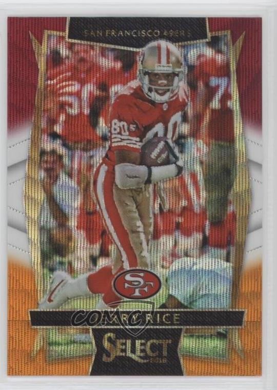 2016 Panini Select Concourse Tri-Color Prizm Jerry Rice #93 HOF 2h0