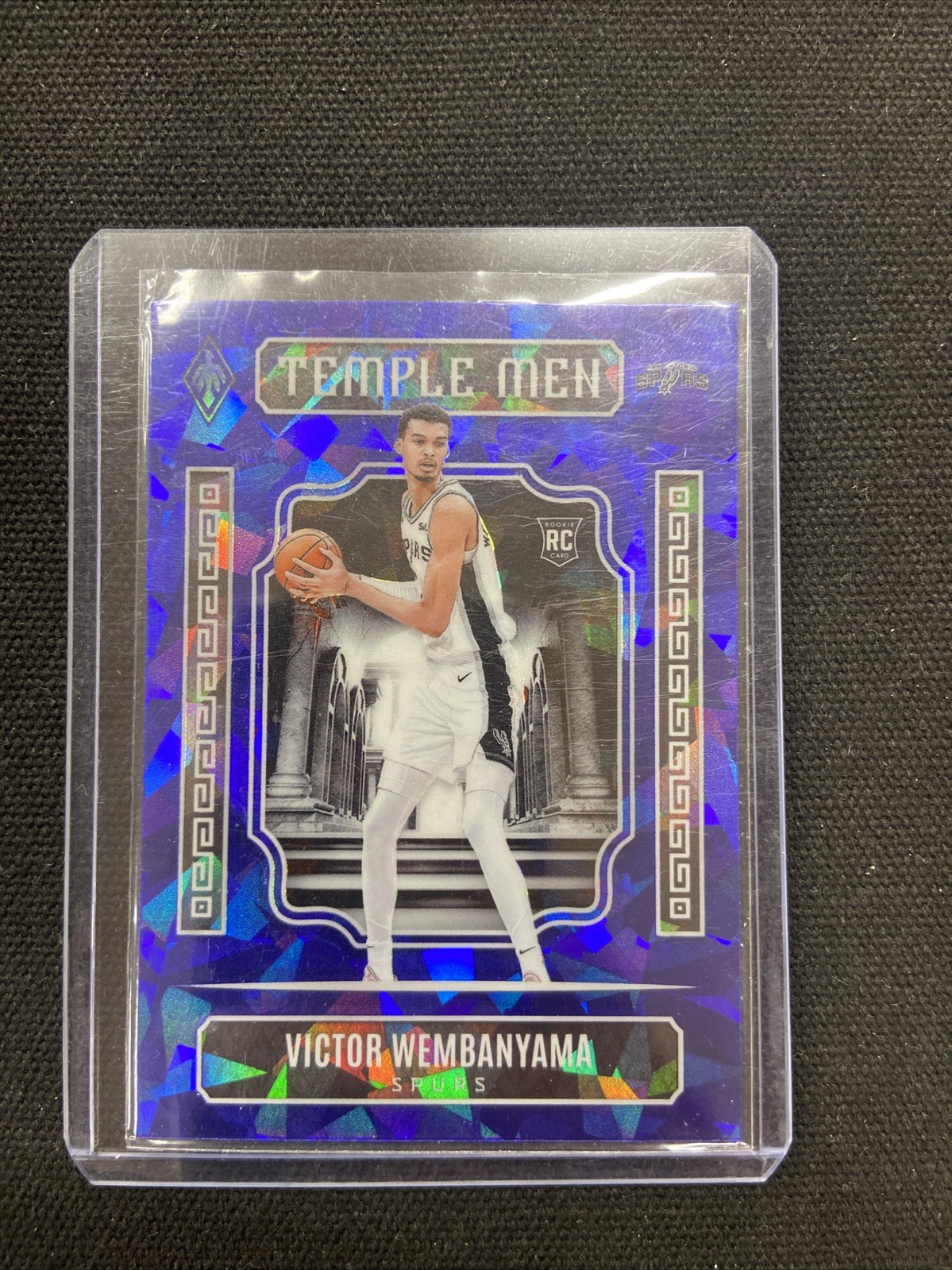 2023-24 Panini Phoenix - Temple Men Victor Wembanyama #7 Blue Ice (RC)