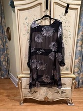 Carolina Herrera Dress Xl 16 Silk Lined