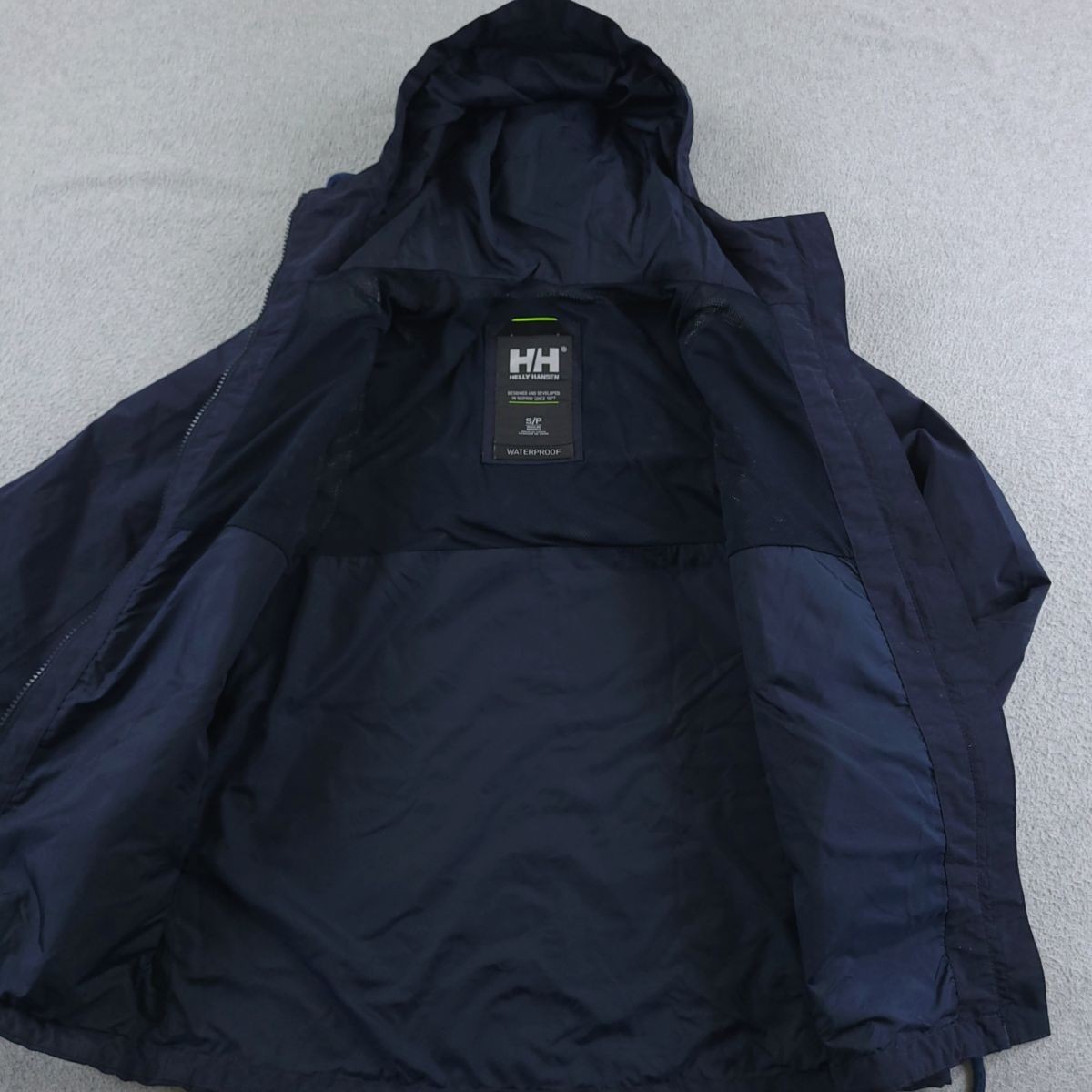 Helly Hansen Jacket Womens Small Navy Waterproof … - image 4