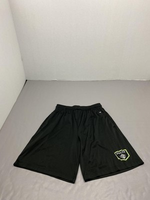 Ducks Shorts Mens M Black Athletic ESport Team Logo Badger Sport Drawstring