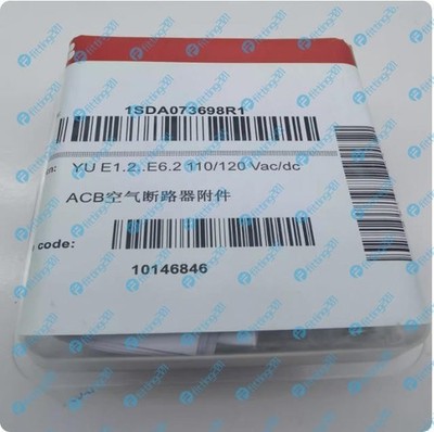New 1PCS YU E1.2-E6.2 110-120Vac/dc 1SDA073698R1 YU-1SDA073698R1 *rr