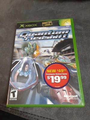 Quantum Redshift (Microsoft Xbox, 2002) Tested Working CIB Complete 