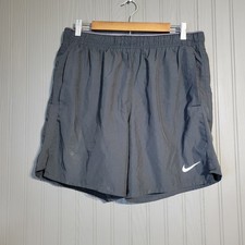 Nike Dri-Fit Challenger Brief Lined Running Shorts Athletic Black Men's Medium