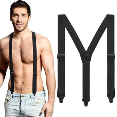 Men's Hidden Undershirt Suspender Men Airport Friendly Straps Y Back Athletic...