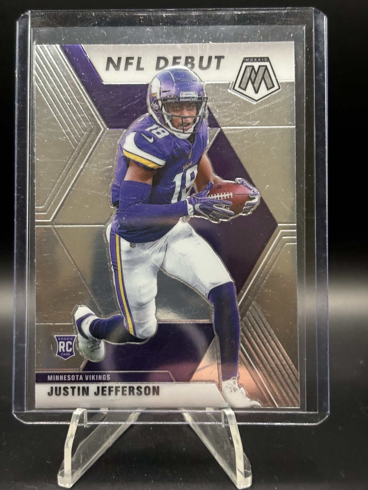2020 Panini Mosaic - NFL Debut Justin Jefferson #270 (RC)