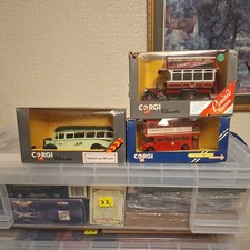 Vintage Corgi Buses ×3 ALL DIFFERENT UK BUYERS ONLY (38)