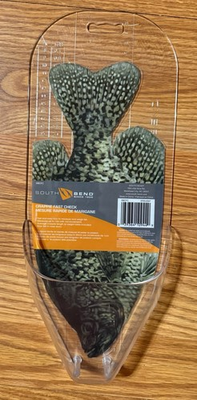 #ad South Bend Crappie Measuring Device Up To 14” Fast Check Without Unhooking New $10.00
