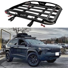 Für Jeep Cherokee Dachkorb Auto Dachträger Dach Gepäckträger Gepäckkorb Schwarz