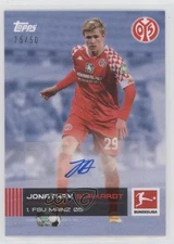 2021 On Demand Bundesliga Stars of the Season Blue /50 Jonathan Burkardt Auto