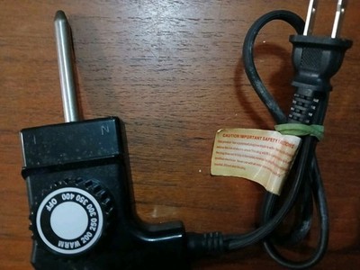 ELECTRIC HEATING ELEMENT CONTROL CABLE P/N: JH-001A  125VAC 15AMP MAX.