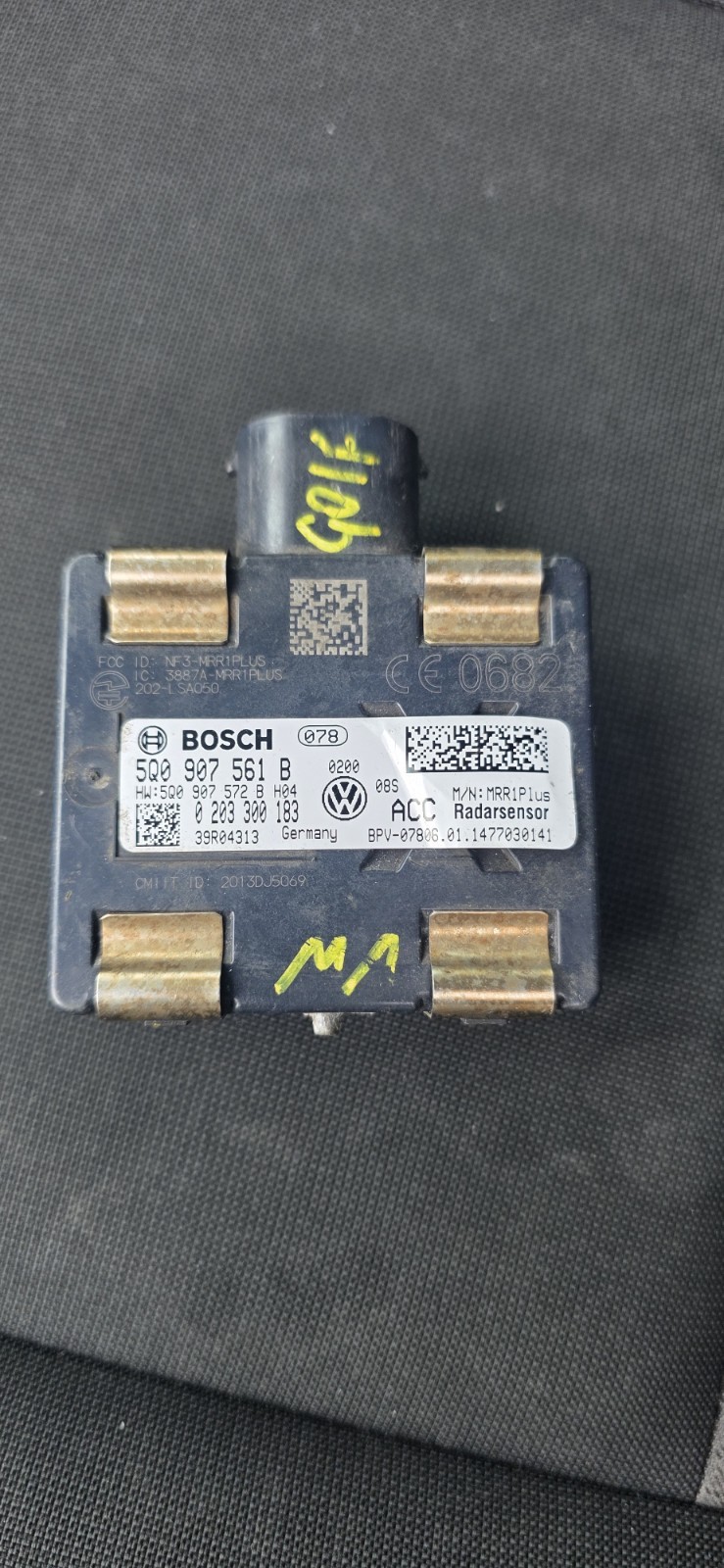 Golf MK7 Speed Control Radar Sensor