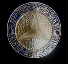Mercedes Benz Grill Emblem Badge Decal Logo Front Grille Oem Genuine Original