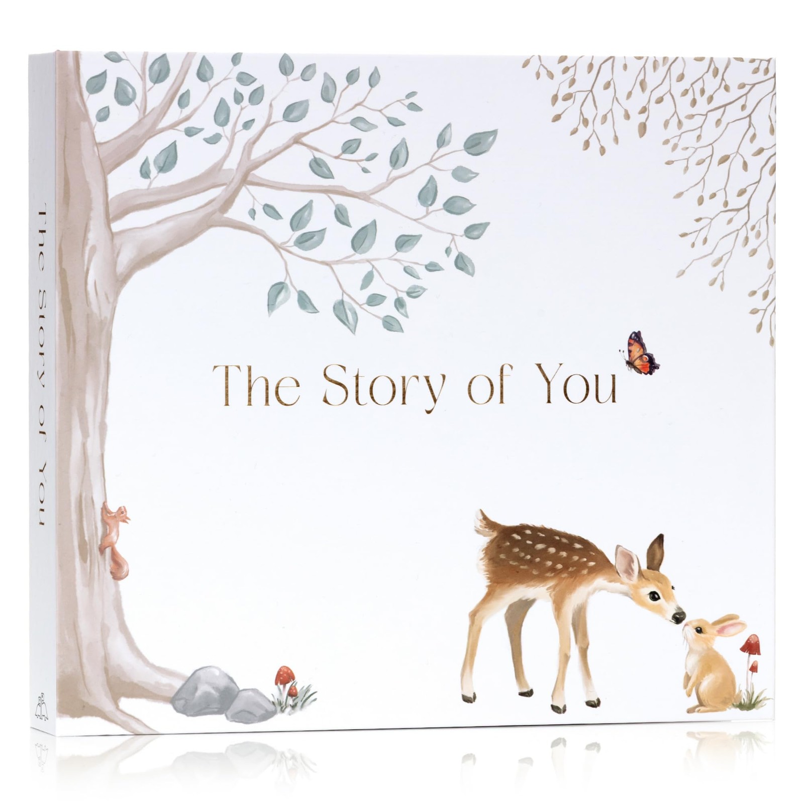 Baby Memory Book - First 5 Years Keepsake Album for Newborns