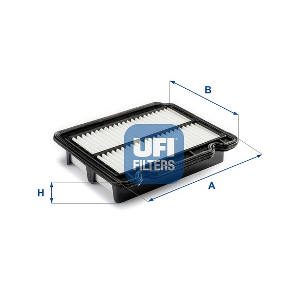 UFI Luftfilter Filtereinsatz FüR Chevrolet Aveo/Kalos SchräGheck 1.4 16V 1.2-image
