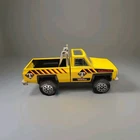 Vtg Tonka Highway Department Truck Yellow Pick Up Truck 14” 1980's VGC