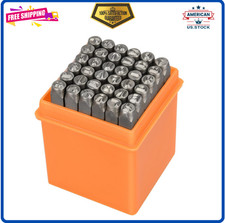 Metal Stamping Kit 3Mm Number and Letter Stamp Set Include Artistic Font Upper