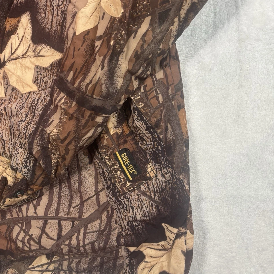 Browning Mossy Breakup Camo Gore-Tex Hunting Jacket & Pants Suit Men's XL - Image 4 of 4