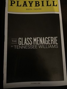 2013 The Glass Menagerie Tennessee Williams Booth Theater Playbill Pamphlet