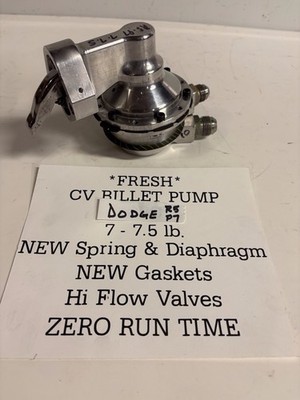 CV PRODUCTS BILLET FUEL PUMP- 7-7.5-DODGE R5/P7-RACING-DRAG-RAT ROD-STREET-FRESH