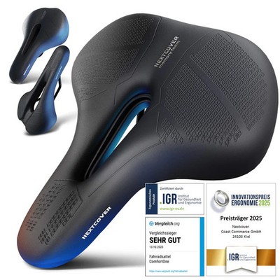 NEXTCOVER Fahrradsattel City Memory-Foam 3.0 ergonomischer Fahrrad Sattel unisex