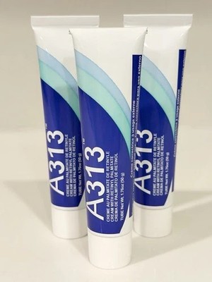 3 PACK - A313 Retinol Cream French Vitamin A 1.76oz 50g Anti-Aging - SHIPS FREE