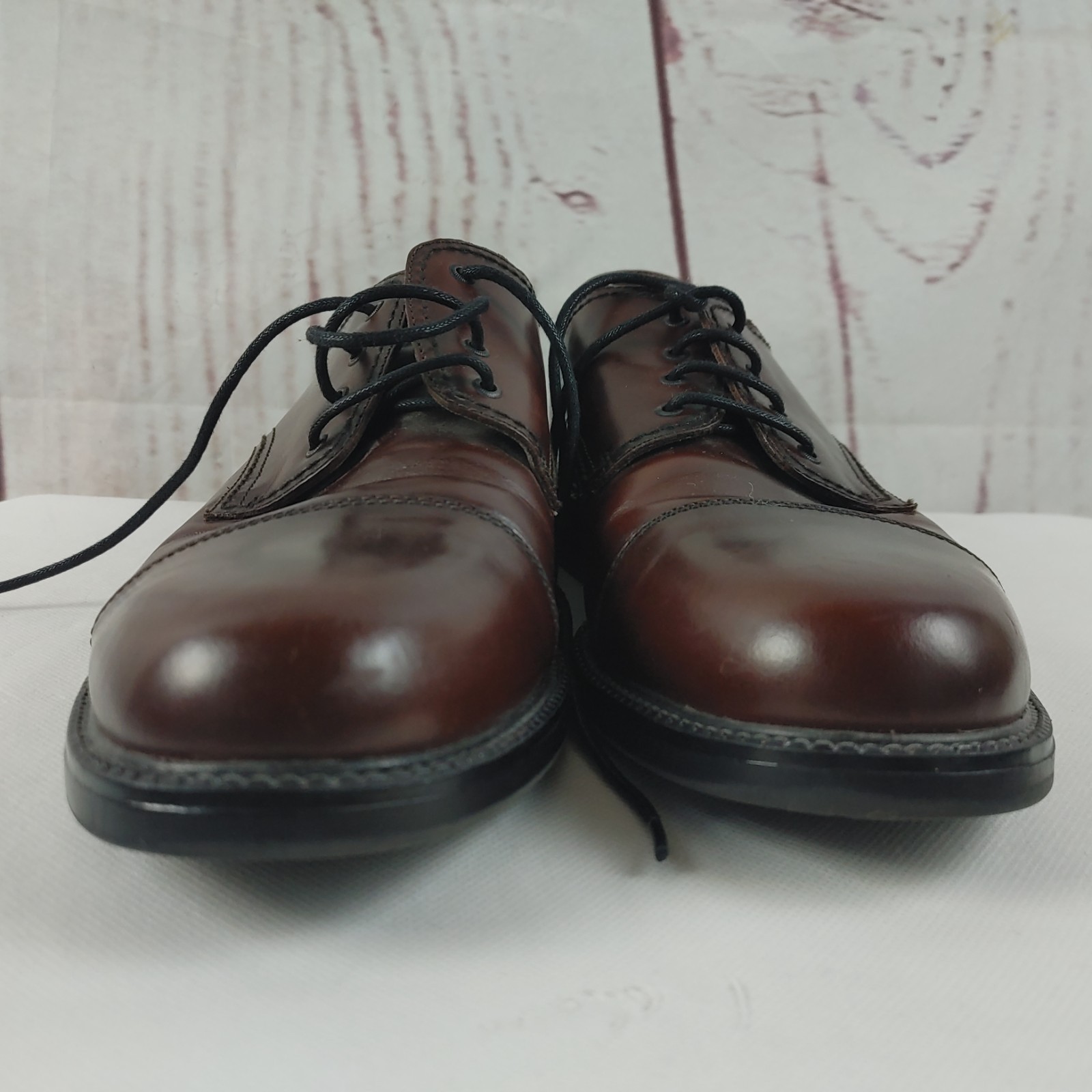 SAOLA Scarpa Oxford Dockers uomo Gordon marrone pelle elegante casual punta a cappuccio stringata taglia 12M