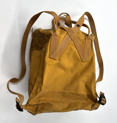 Fjallraven Backpack in Mustard Fjallraven Kanken Unisex Mustard Laptop Backpack 13 main image 3