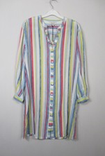 East Lifestyle Womens Striped Long Tunic Top Summer Blouse Size S - XL