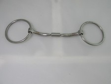 Myler's Toklat Comfort Snaffle O Ring 5 1/2" Broken Mouth 121 Copper Inlay