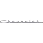 1957 Chevy 150 210; Fender Hood Quarter Panel Trunk Emblem; Chevrolet Script;