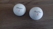 2 VINTAGE "GARY PLAYER" GOLF BALLS PENFOLD No. 1 & CAMPBELL SIGNATURE No 2 (CAN)