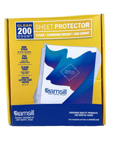 Sheet Protectors 8.5x11 Inch Page Protectors for 3 Ring Binder Standard Weigh...
