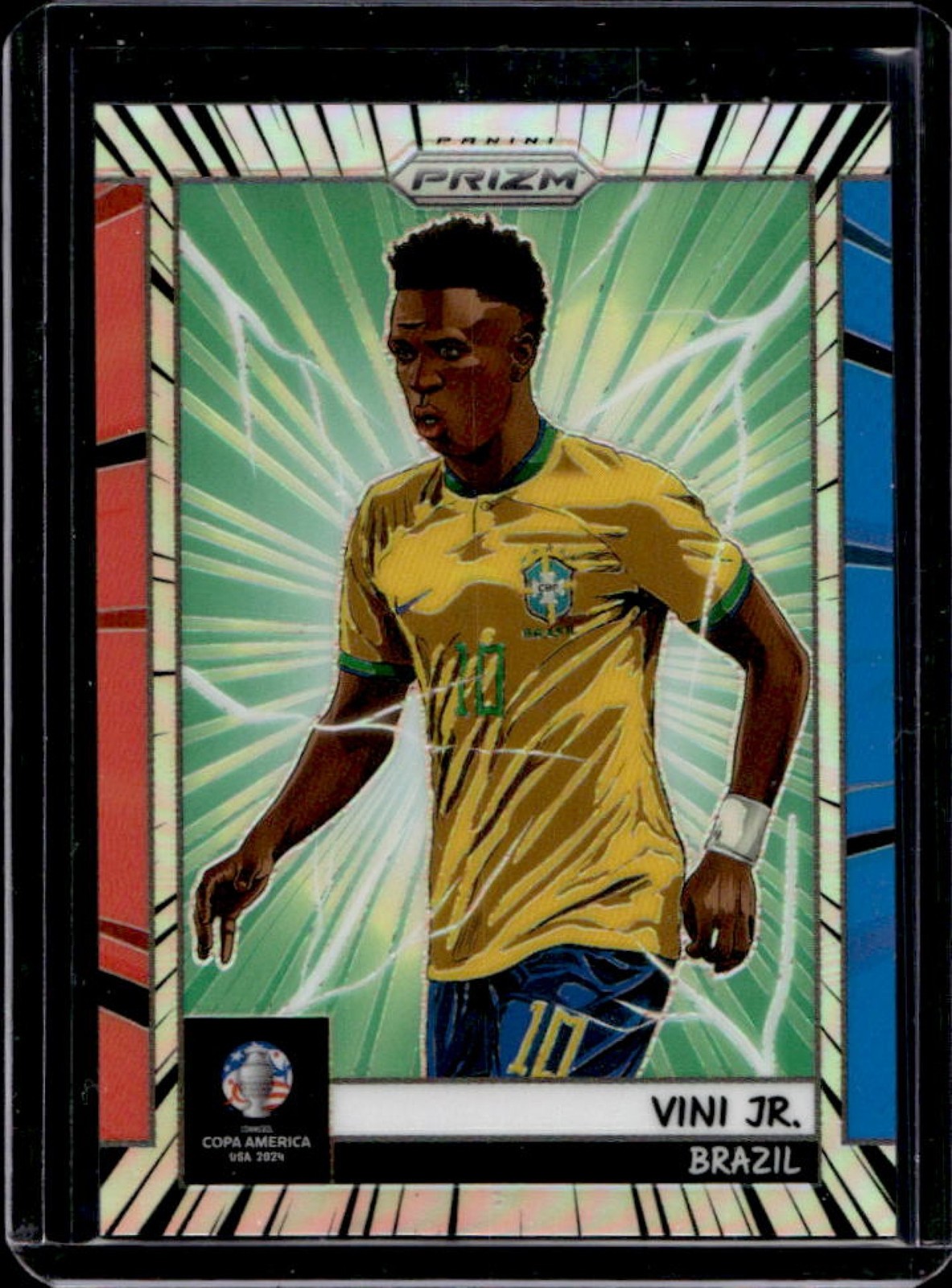 2024 Prizm Copa America Vini Jr. Manga #5 Brazil