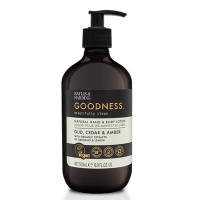 Baylis & Harding Oud Cedar and Amber Hand & Body Lotion - 16.9 fl oz - PACK OF 3