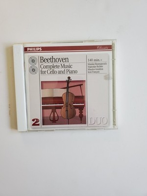 Philips Classics Beethoven Complete Music for Cello and Piano 2 CD Set