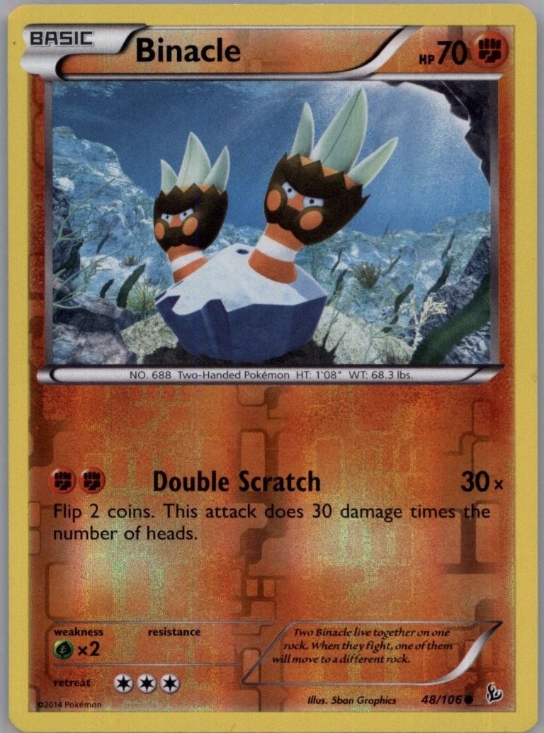 XY - Flashfire #48/106 Binacle Reverse Holo