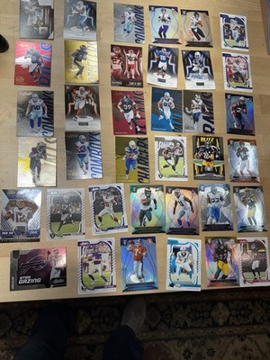 31 Football Cards Burrows Brady Allen Adams Love Watt Elliott Barkley Elway LOT