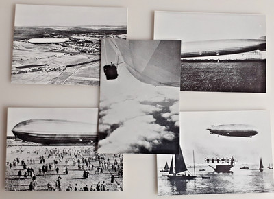 Ansichtskarten Postkarten Zeppelin Luftschiff  LZ 127 Graf Zeppelin 5 Karten Set